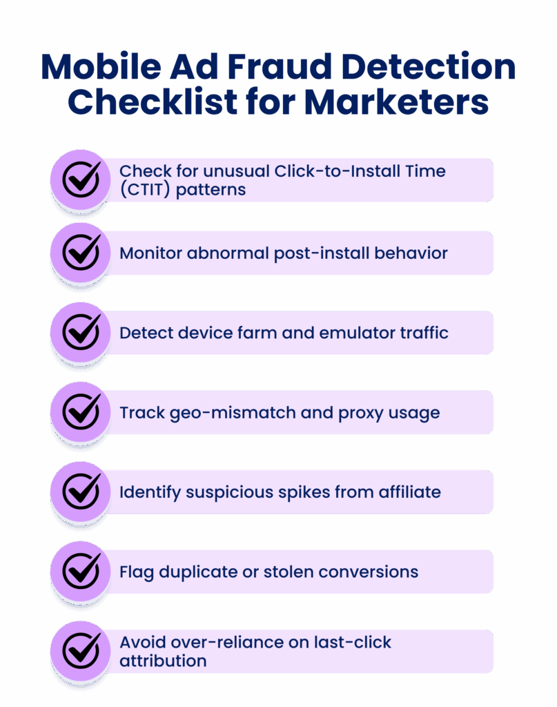 Mobile Ad Fraud Detection Checklist for Marketers
